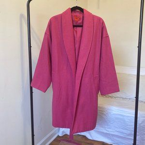 Narciso Rodríguez fuchsia coat